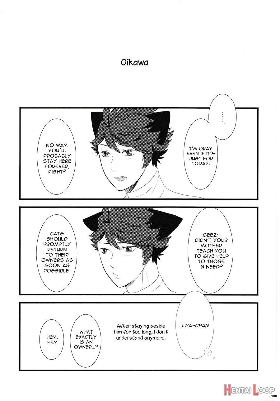 I Want To Be Iwa-chan’s Cat page 18