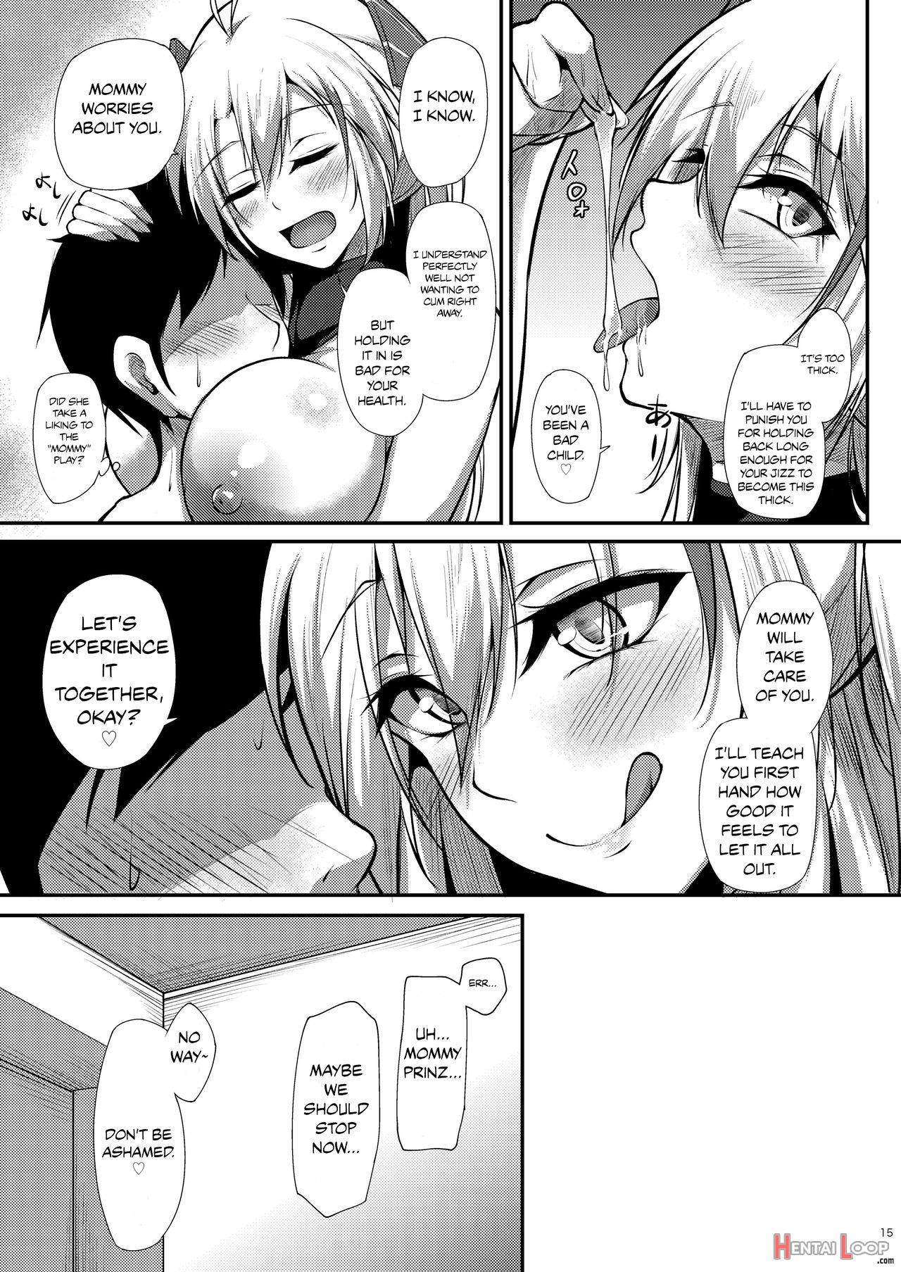 I Want To Be Spoiled By Prinz Eugen!! page 15