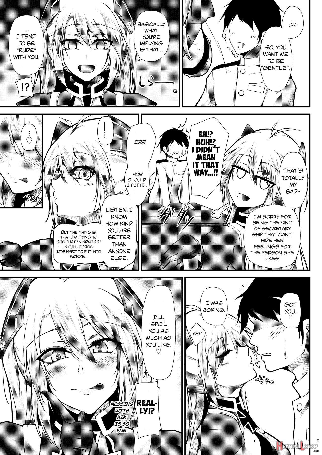 I Want To Be Spoiled By Prinz Eugen!! page 5