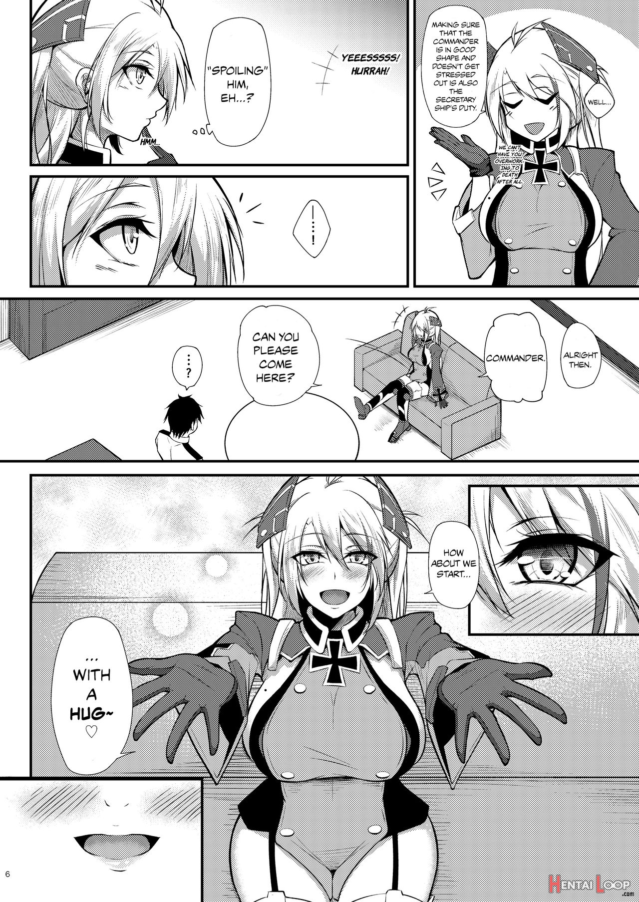 I Want To Be Spoiled By Prinz Eugen!! page 6