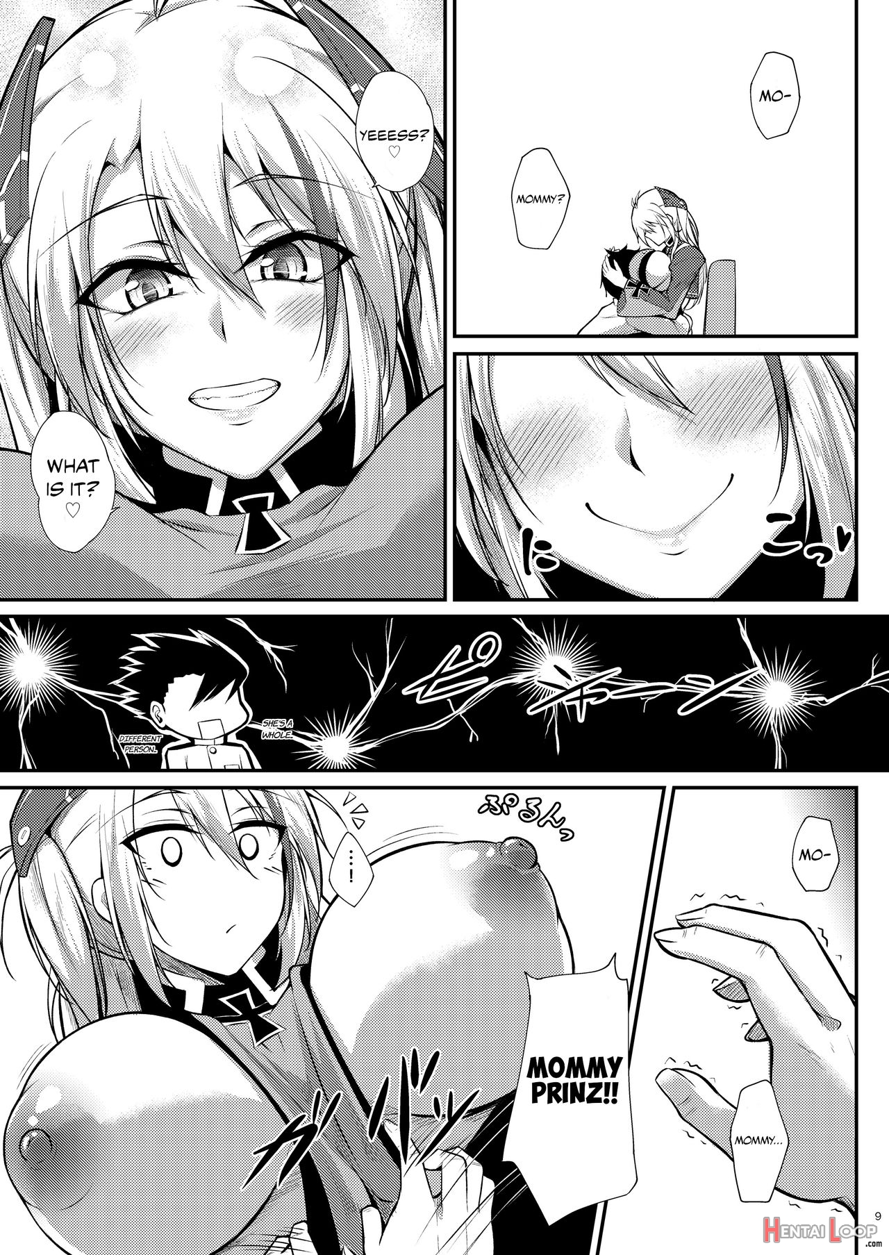 I Want To Be Spoiled By Prinz Eugen!! page 9