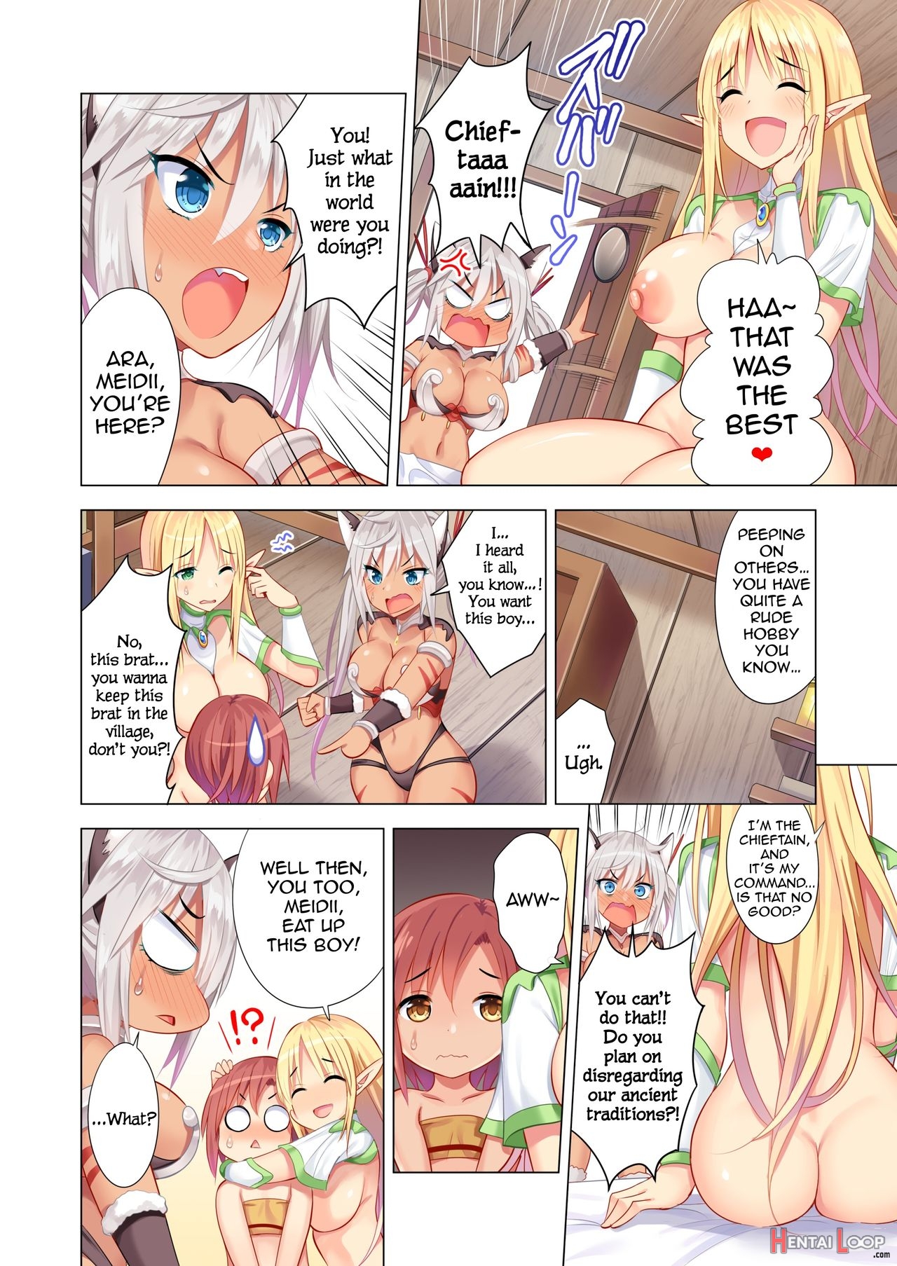 I Was Caught By Lewd Amazons page 22