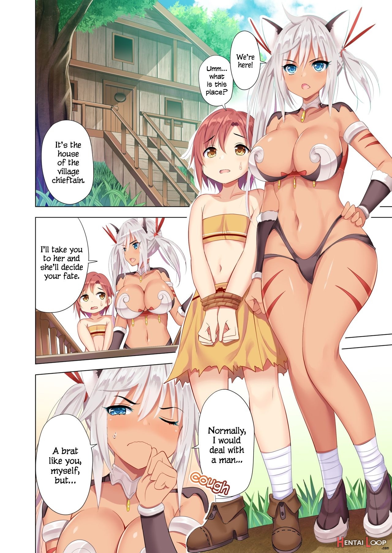 I Was Caught By Lewd Amazons page 4