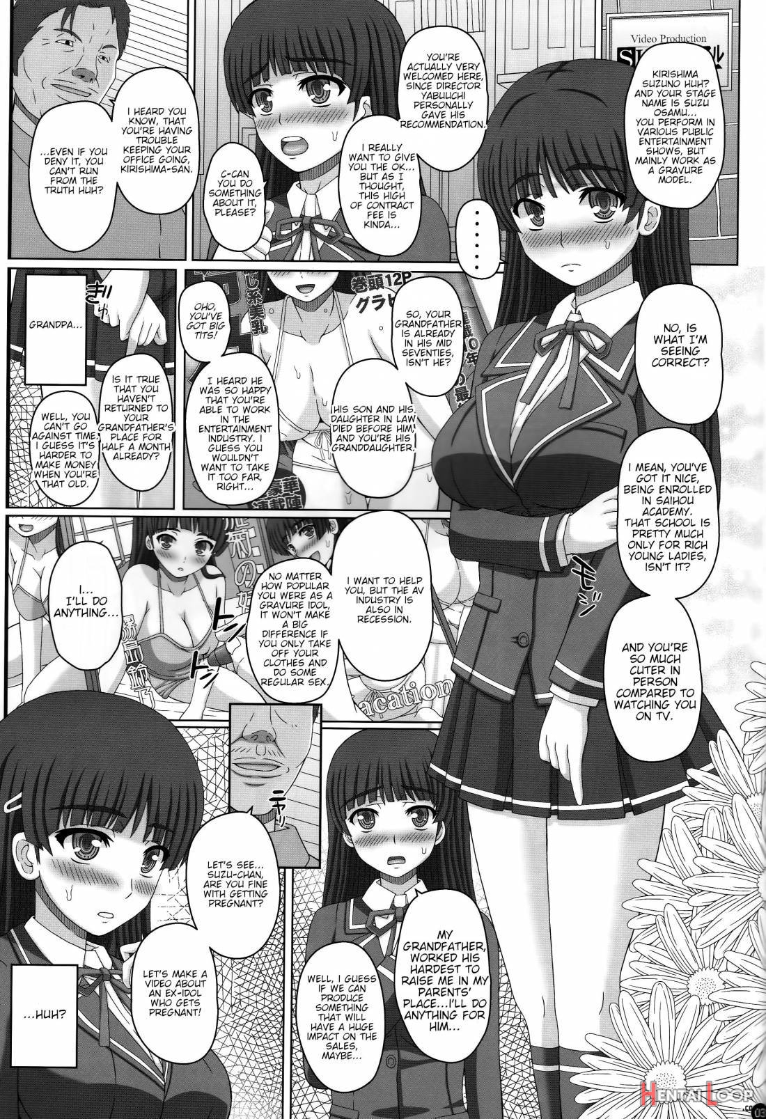 Idol Suzu Osamu Ga Homeless No Aka-chan Tank Ni Narihateru Made page 2