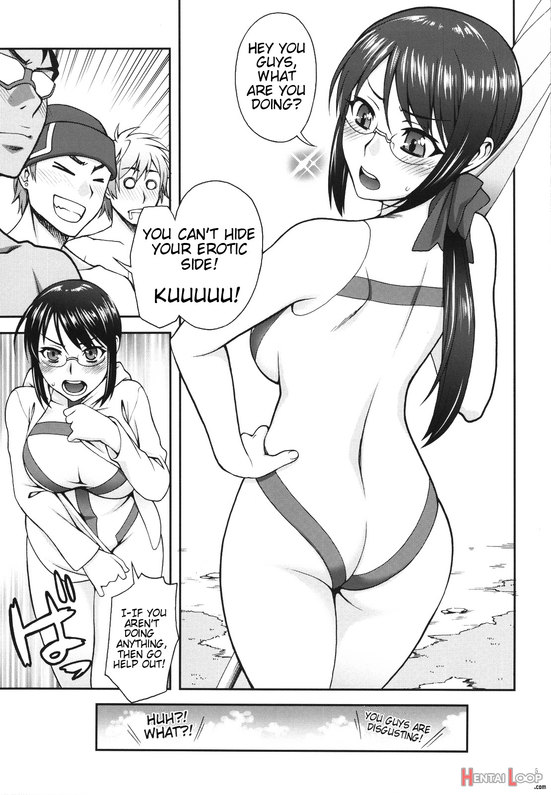 If She Changes Into A Swimsuit page 4