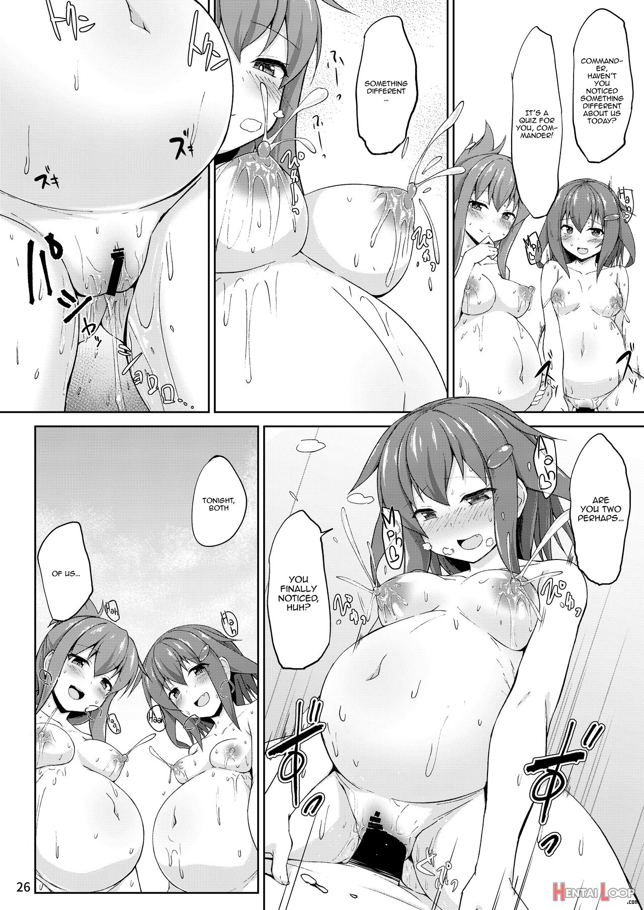 Ikazuchi To Inazuma Wa Shireikan No Aka-chan O Unjau No Desu!! page 26