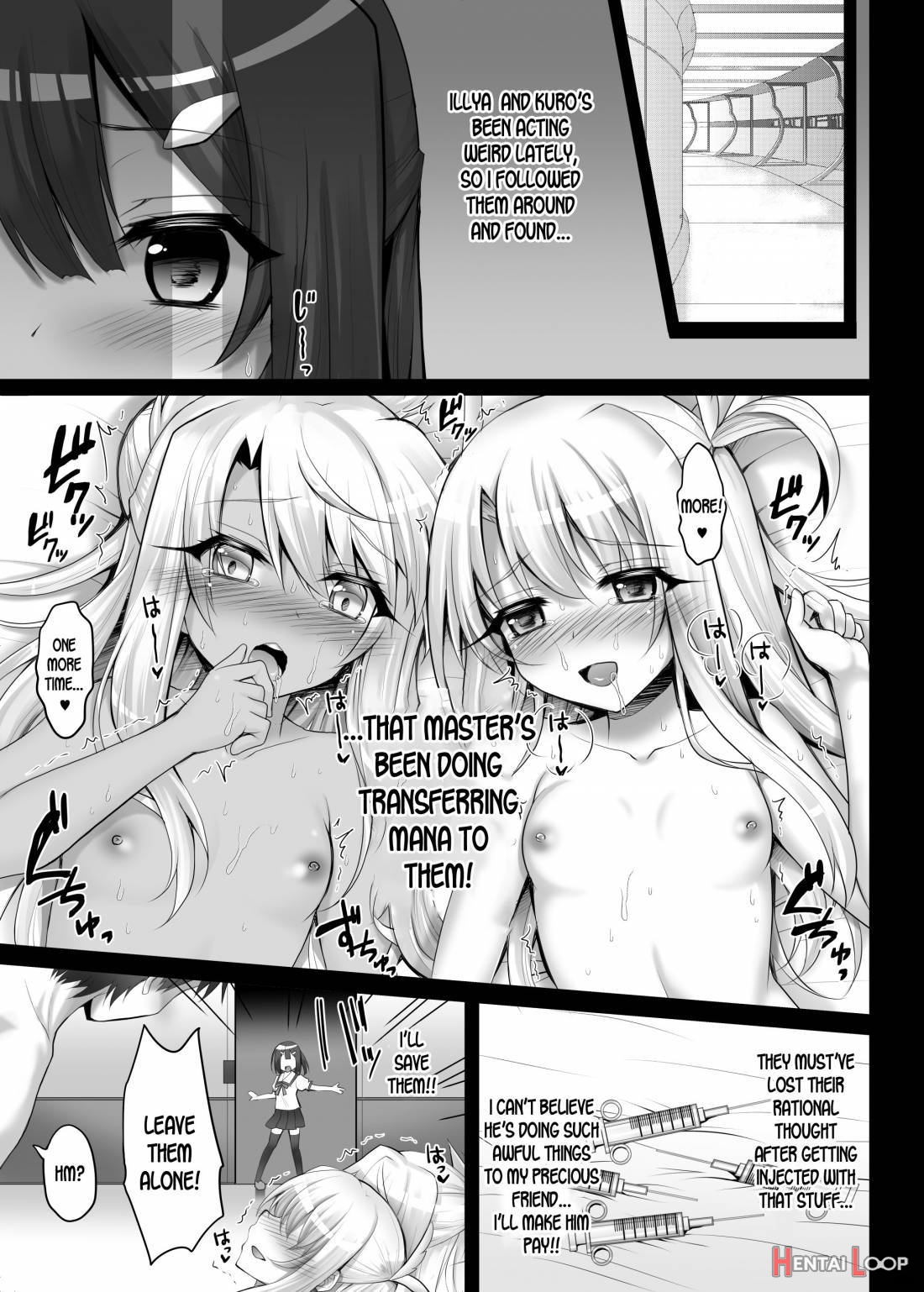 Illya To Kuro To Miyu Mo Chupa-chupa Sex page 2