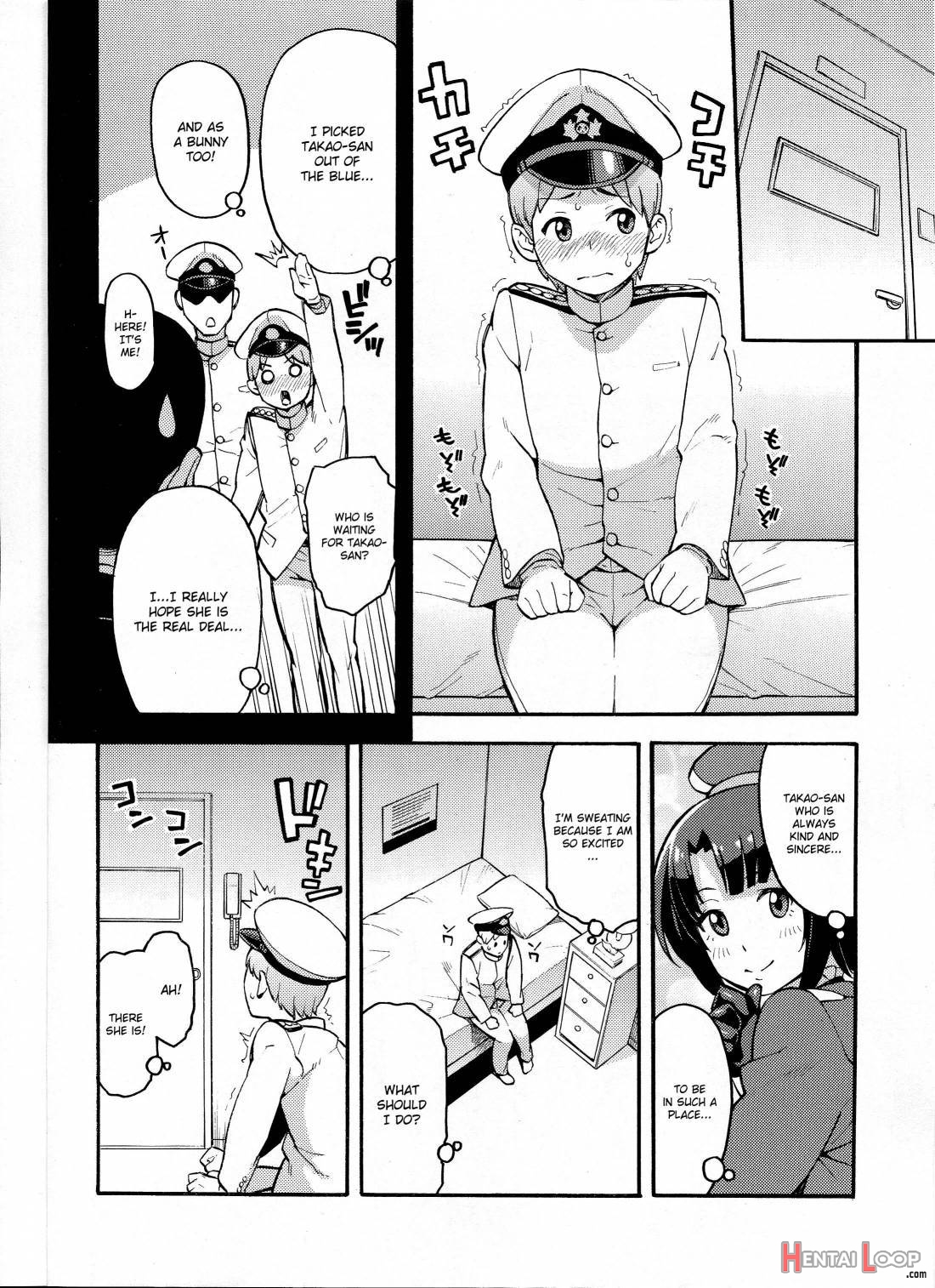 Imekura Kanmusu Takao-san To Shota Teitoku page 3