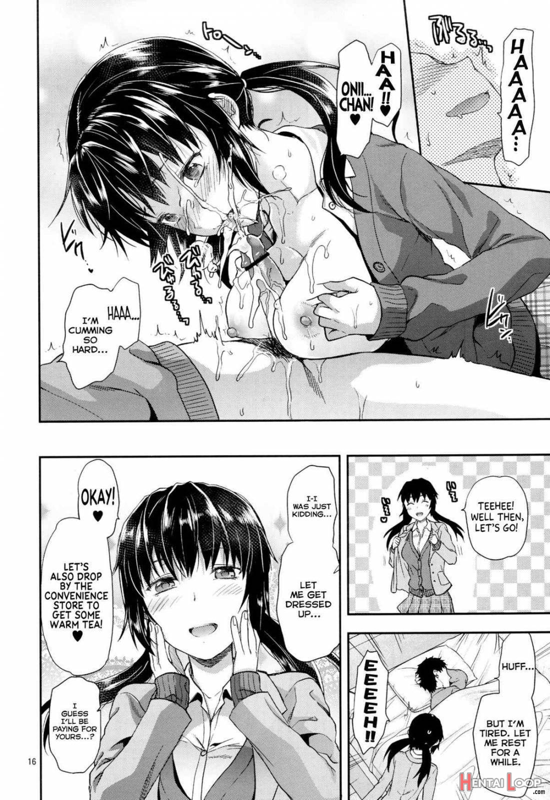 Imouto Lip Mayu No Fuyuyasumi Hen page 14