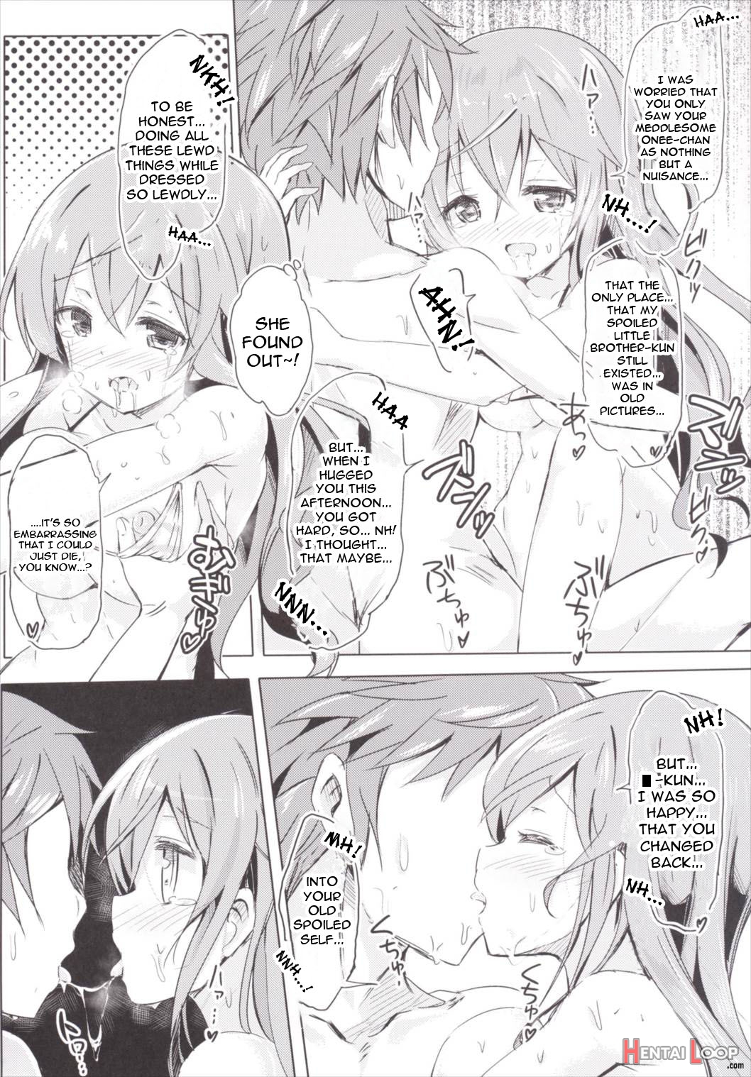 In The Bath With Moka Onee-chan page 12