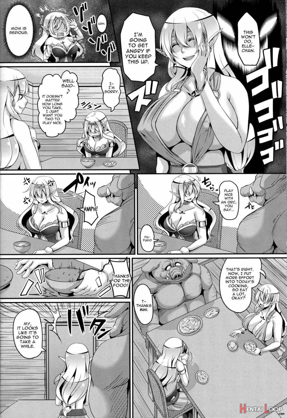 Inran Elf Oyako To Orc page 14