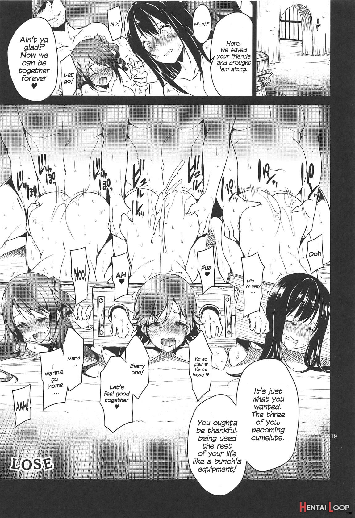 Isekai Rape Honda Mio page 16