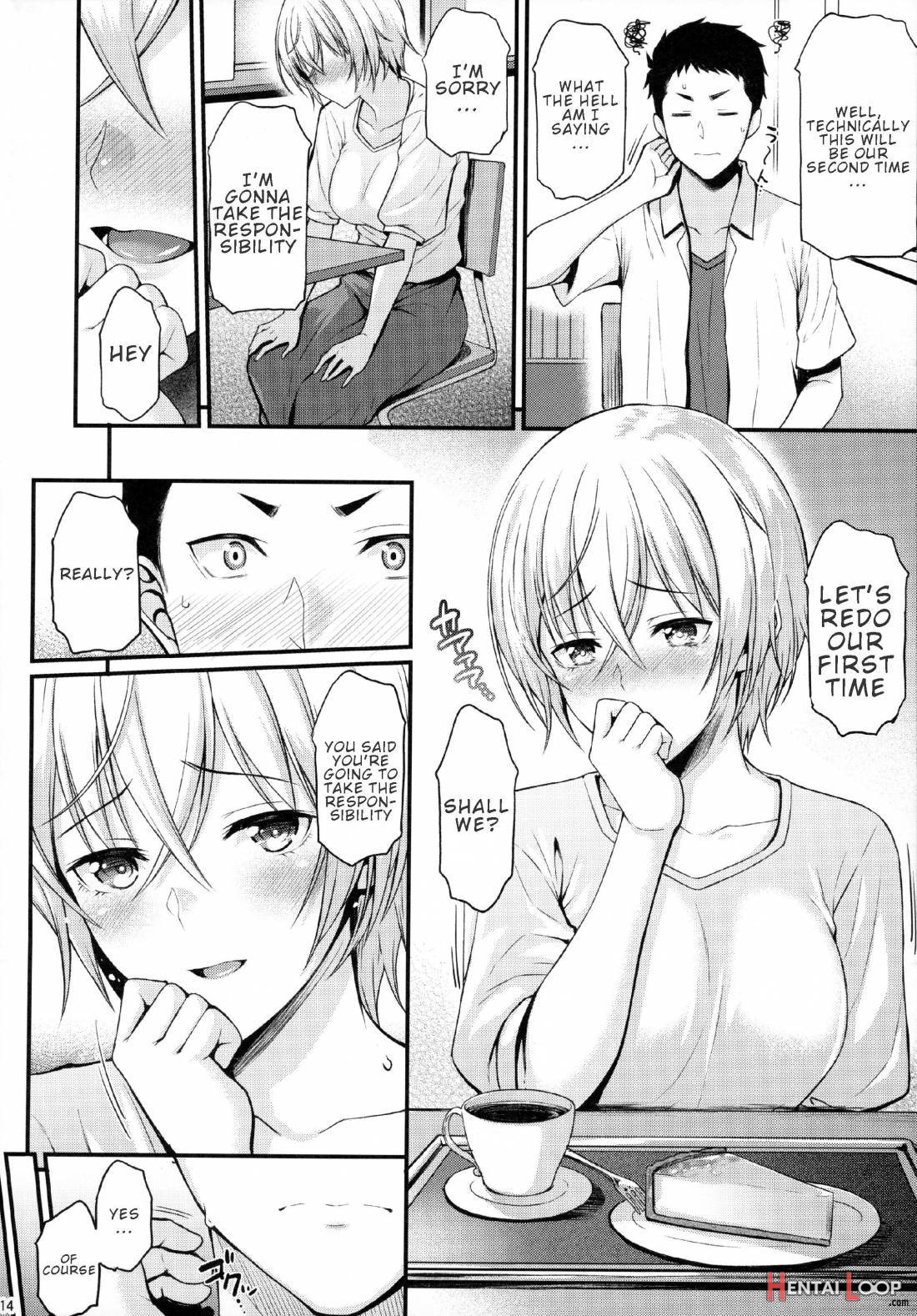 Itoshi No Senpai To Mou Ichido Hajimete O page 12