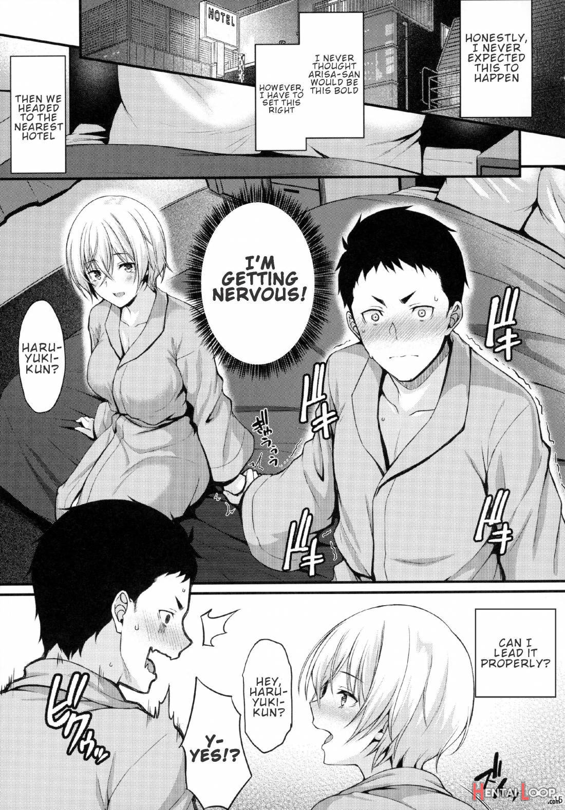 Itoshi No Senpai To Mou Ichido Hajimete O page 13