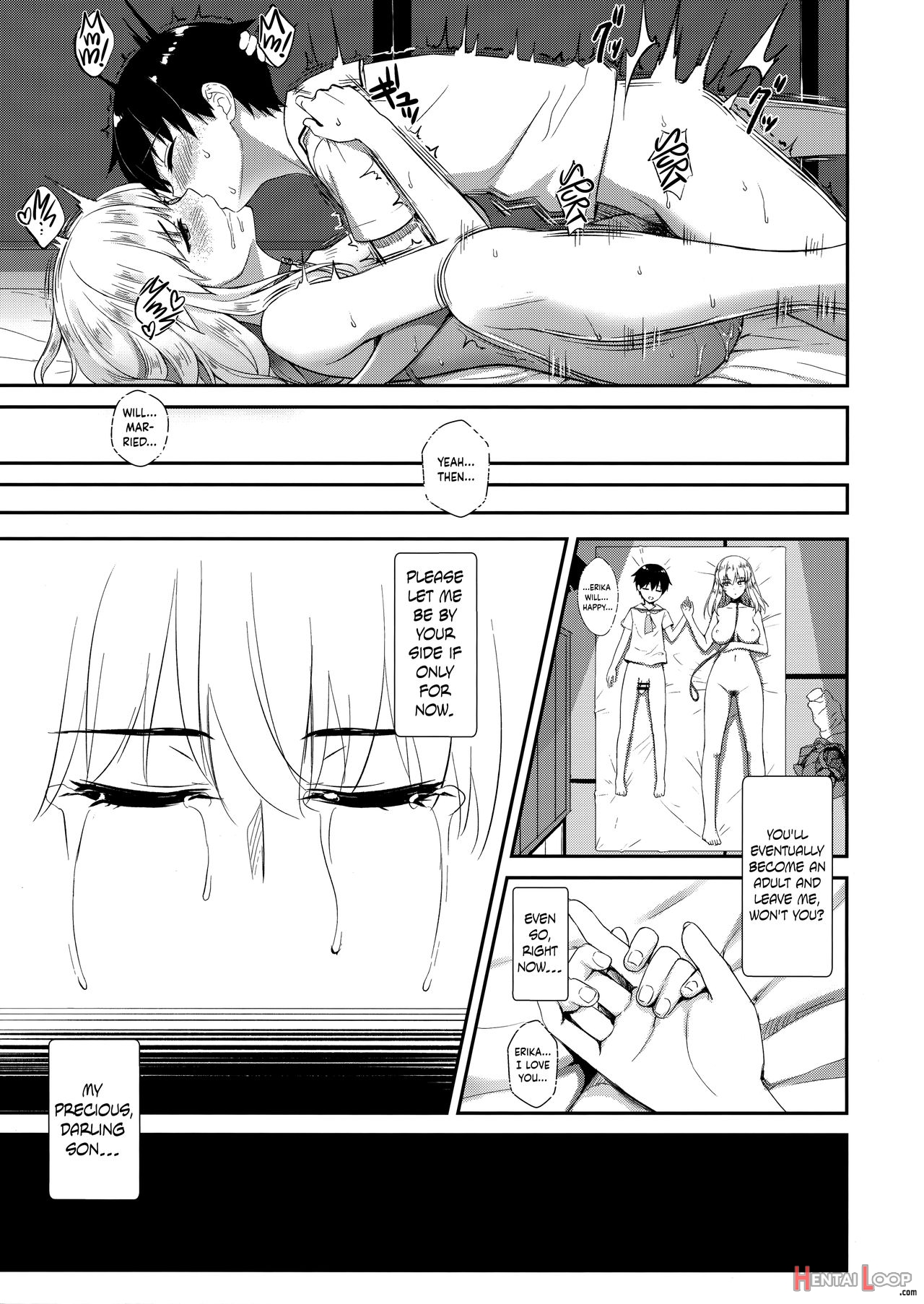 Itsumi Erika ~shota No Seishi To Onee-san No Ranshi~ page 38