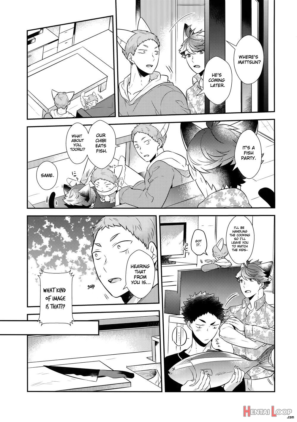 Iwachan No Neko Ni Naritai 7 – Haikyuu!! Dj page 13