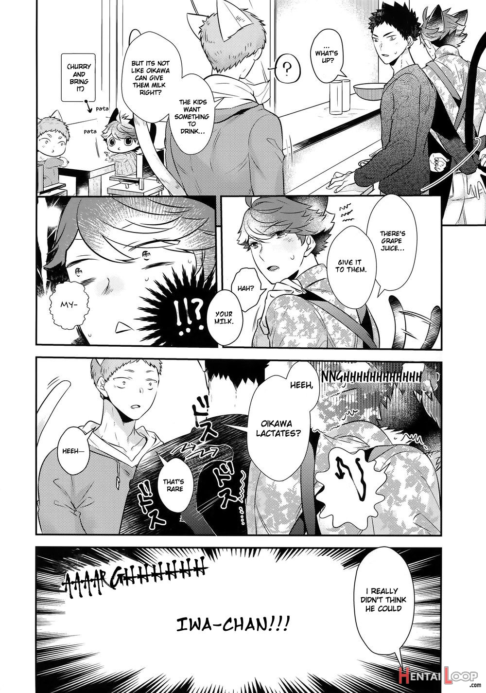 Iwachan No Neko Ni Naritai 7 – Haikyuu!! Dj page 18