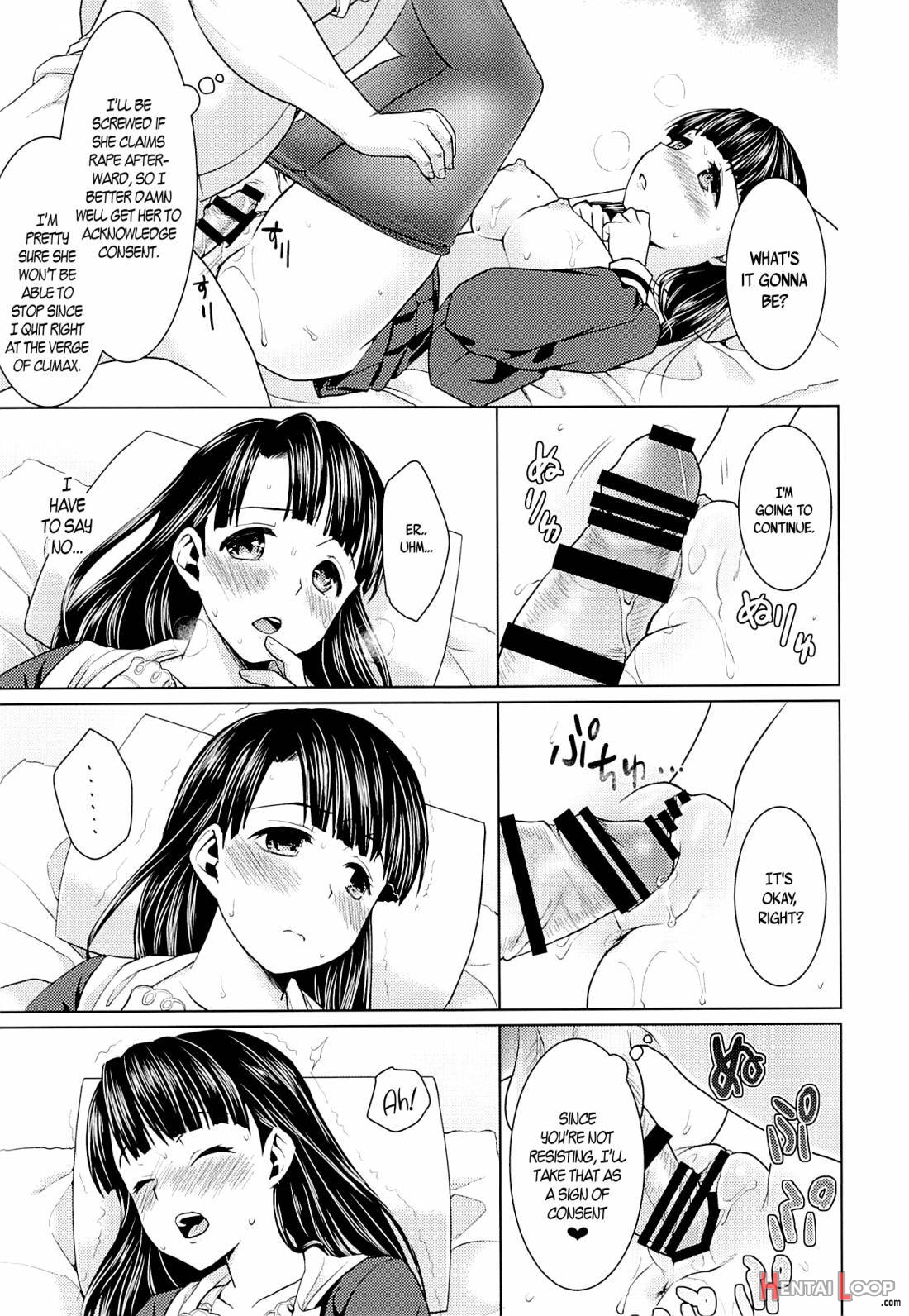 Iya Da To Ienai Jimikei Shoujo To Ero Seitaishi page 17