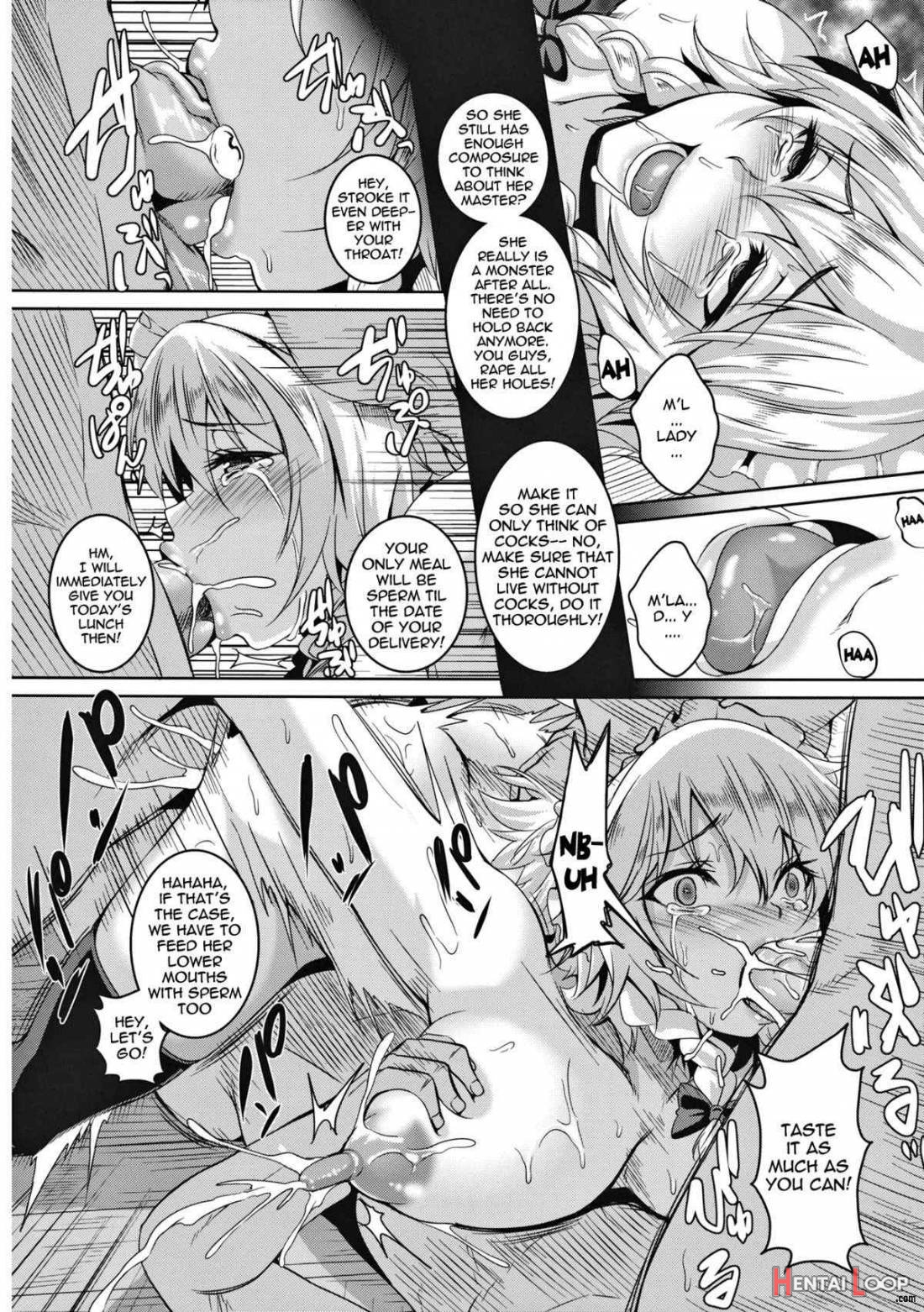 Izayoi Sakuya Kusuri Zuke Nikubenki Choukyou page 17