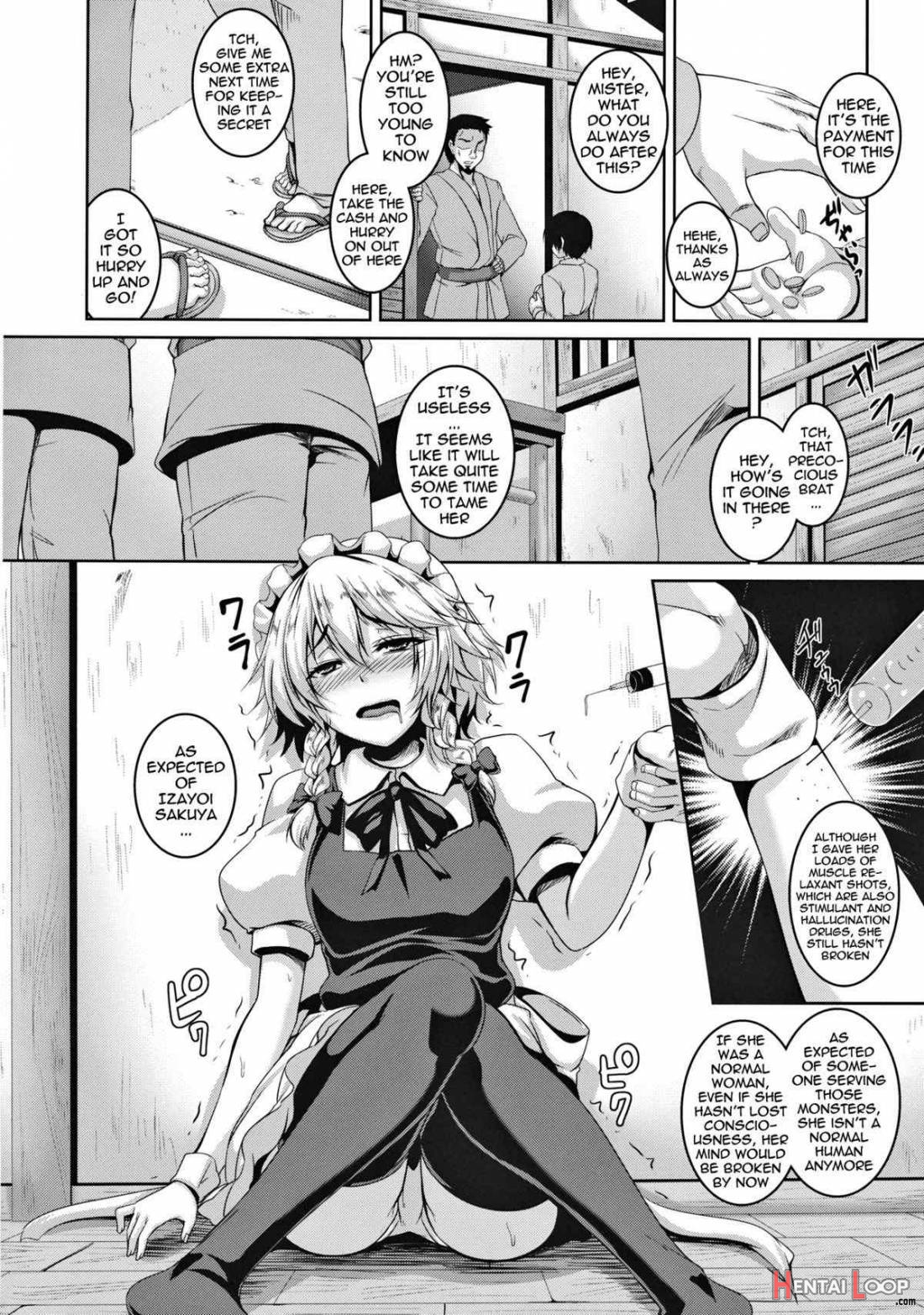 Izayoi Sakuya Kusuri Zuke Nikubenki Choukyou page 3