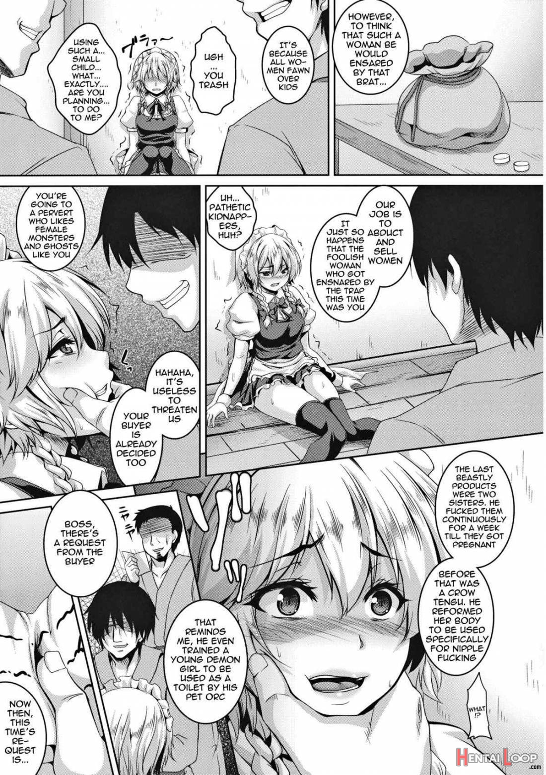 Izayoi Sakuya Kusuri Zuke Nikubenki Choukyou page 4