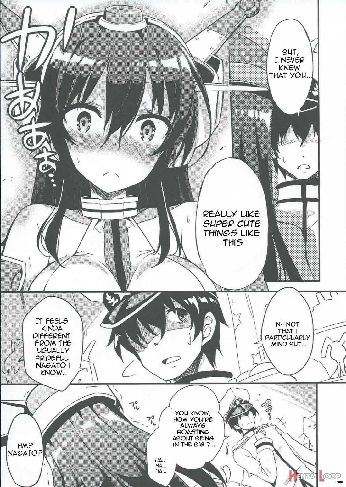 Jitsu Wa Nagato-san Wa Chou Kawaii Mono Suki! Datta No Desu. page 4