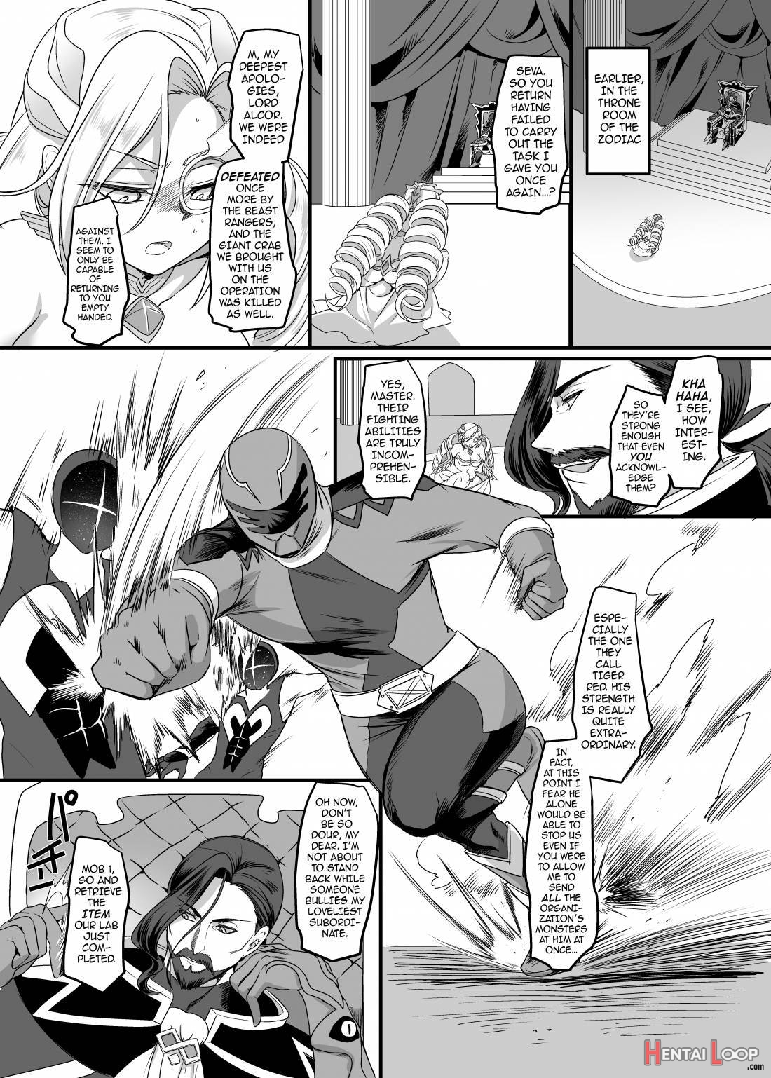 Juunishin Tiger Red ~otosare Yuganda Seigi No Yukue~ page 4