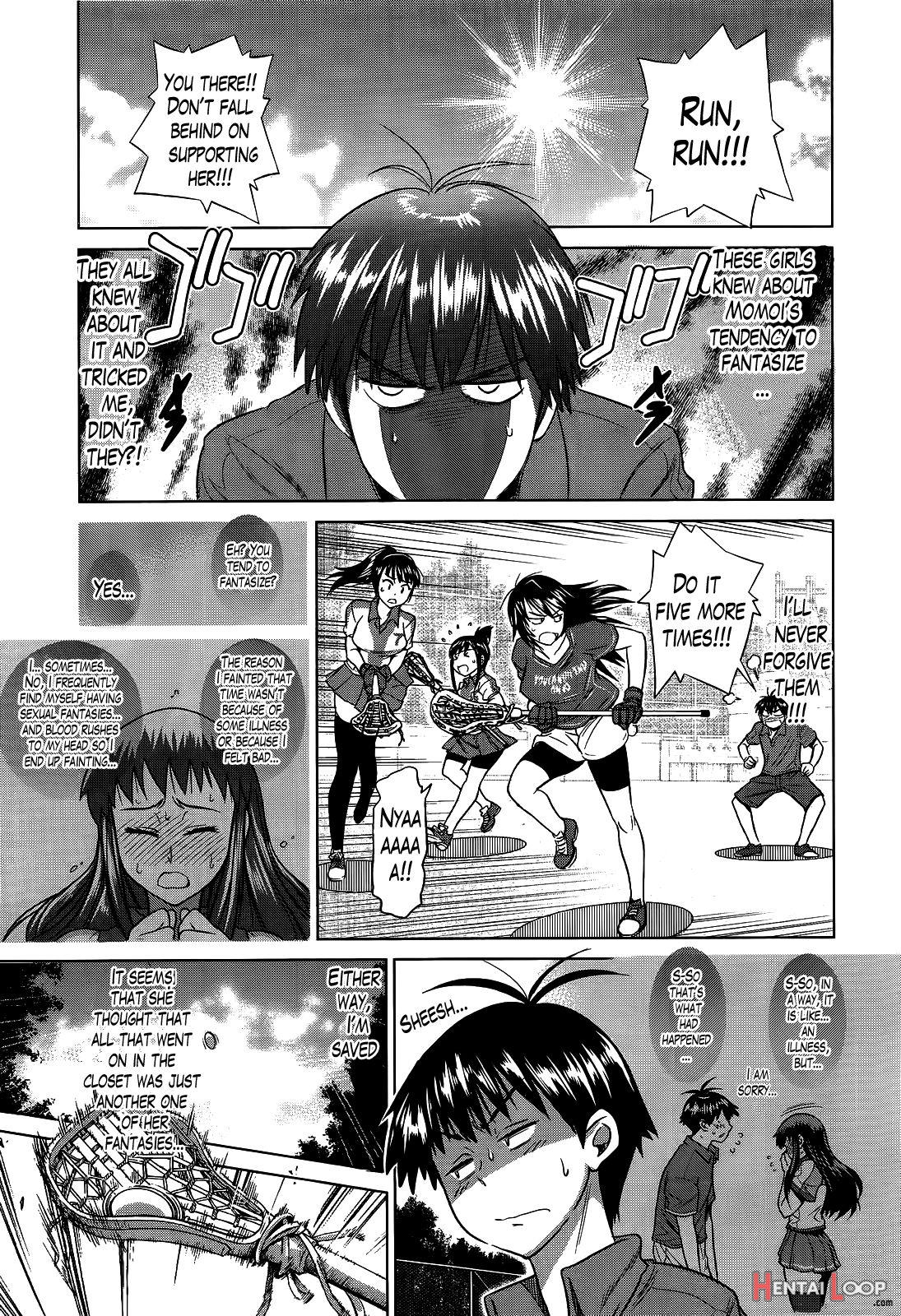 Jyoshi Luck! Girls Lacrosse Club + Bonus Chapter 8 & Booklet Melon page 75