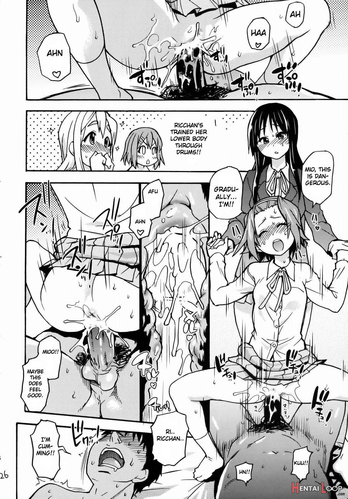 K-on! No Chou Eroi Hon Ga Dekimashita) page 25