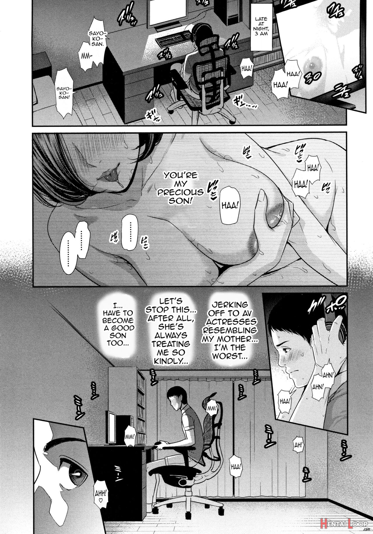 Kaa-san To Sex Ni Oboreru – Decensored page 9