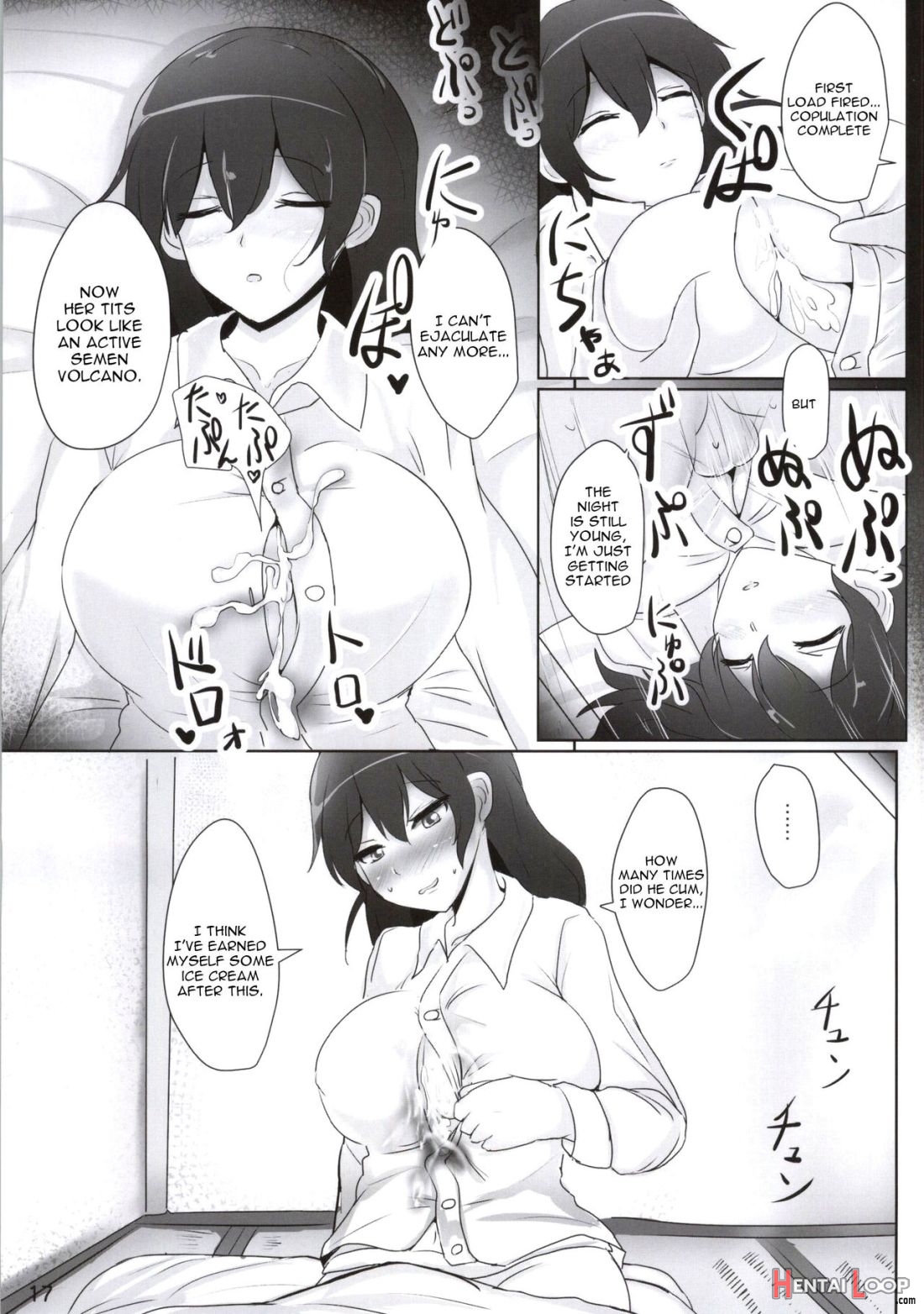 Kaga-san No Paizuri Senyou Oppai Onaho page 14