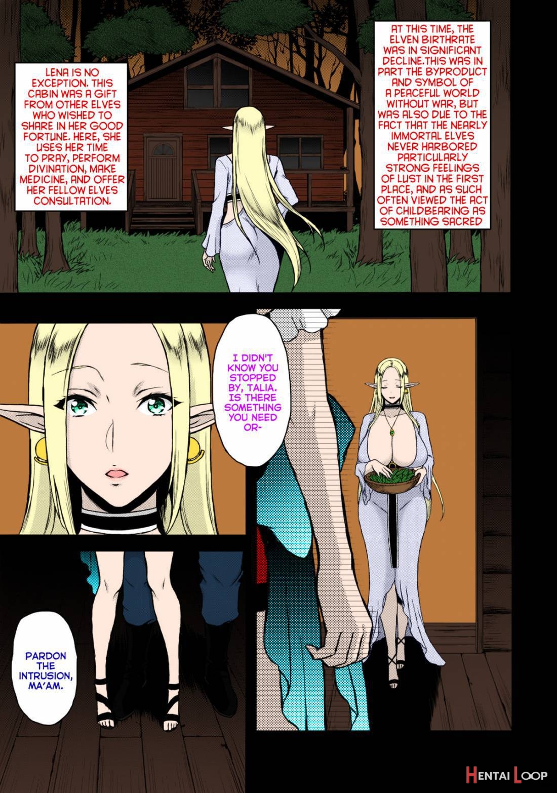 Kaihana – Ochita Elf Tsuma page 4