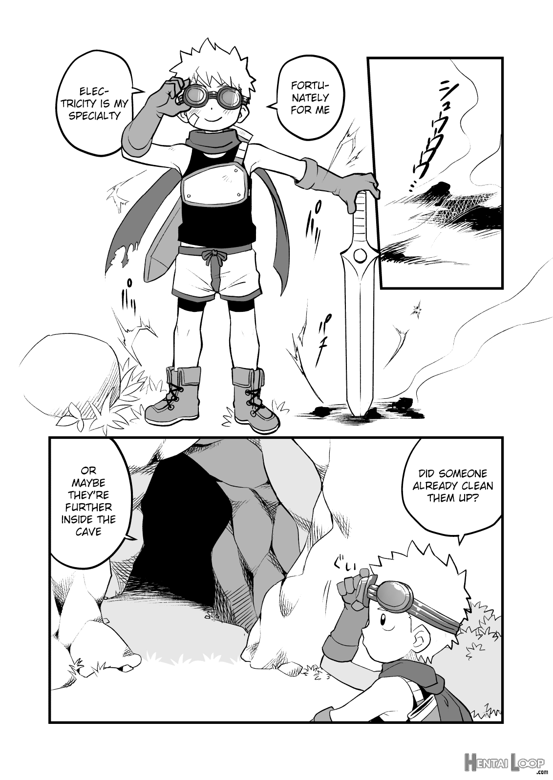 Kakedashi Boukensha Spark-kun! Vol. 1 page 8