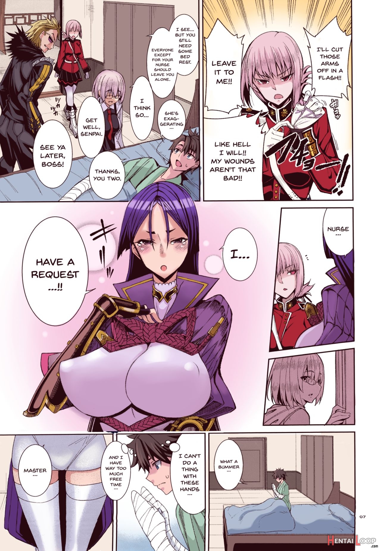 Kango X Raikou – Colorized page 5