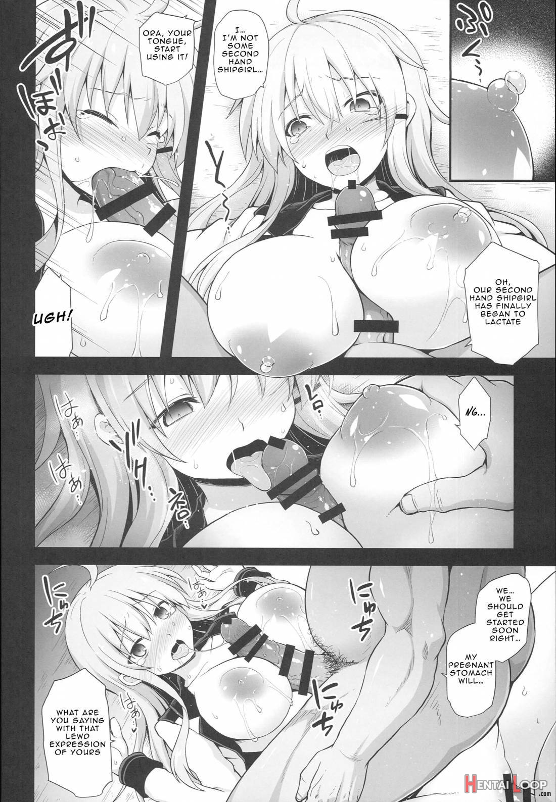 Kanmusu Chakunin Gangut Mesuochi Kairaku Shussan page 9