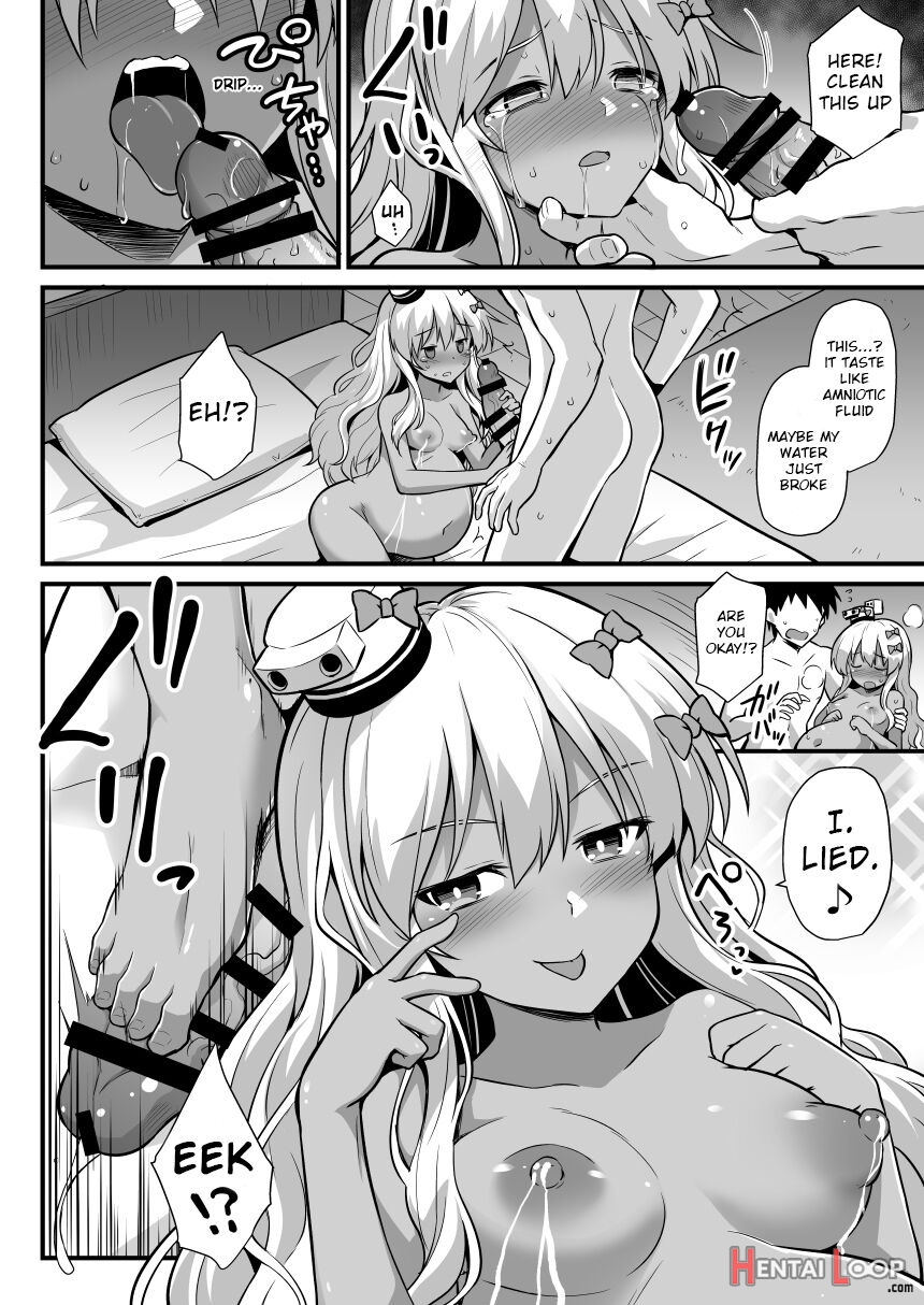 Kanmusu Chakunin Grecale-chan To Tanoshii Botebara H page 15