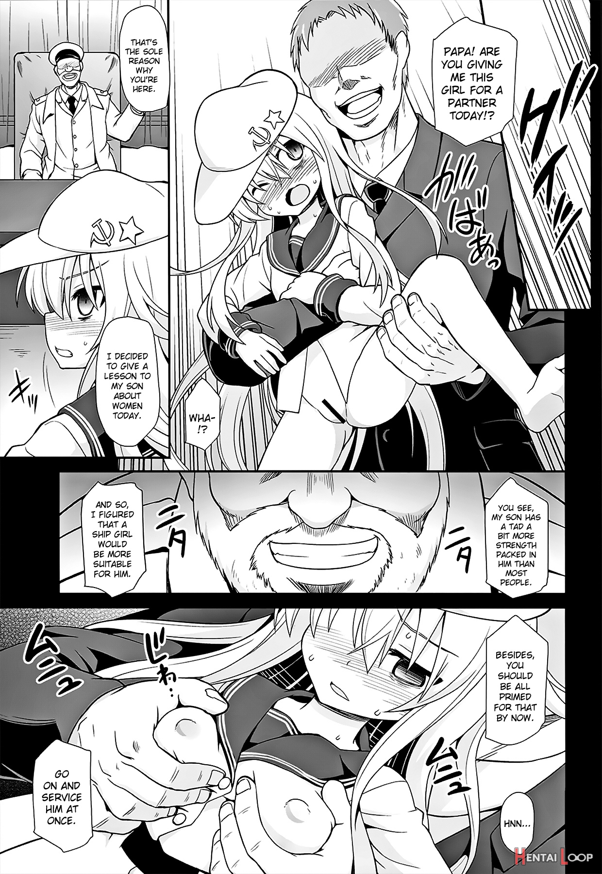 Kanmusu Chakunin Hibiki Shussan Seikyouiku page 6