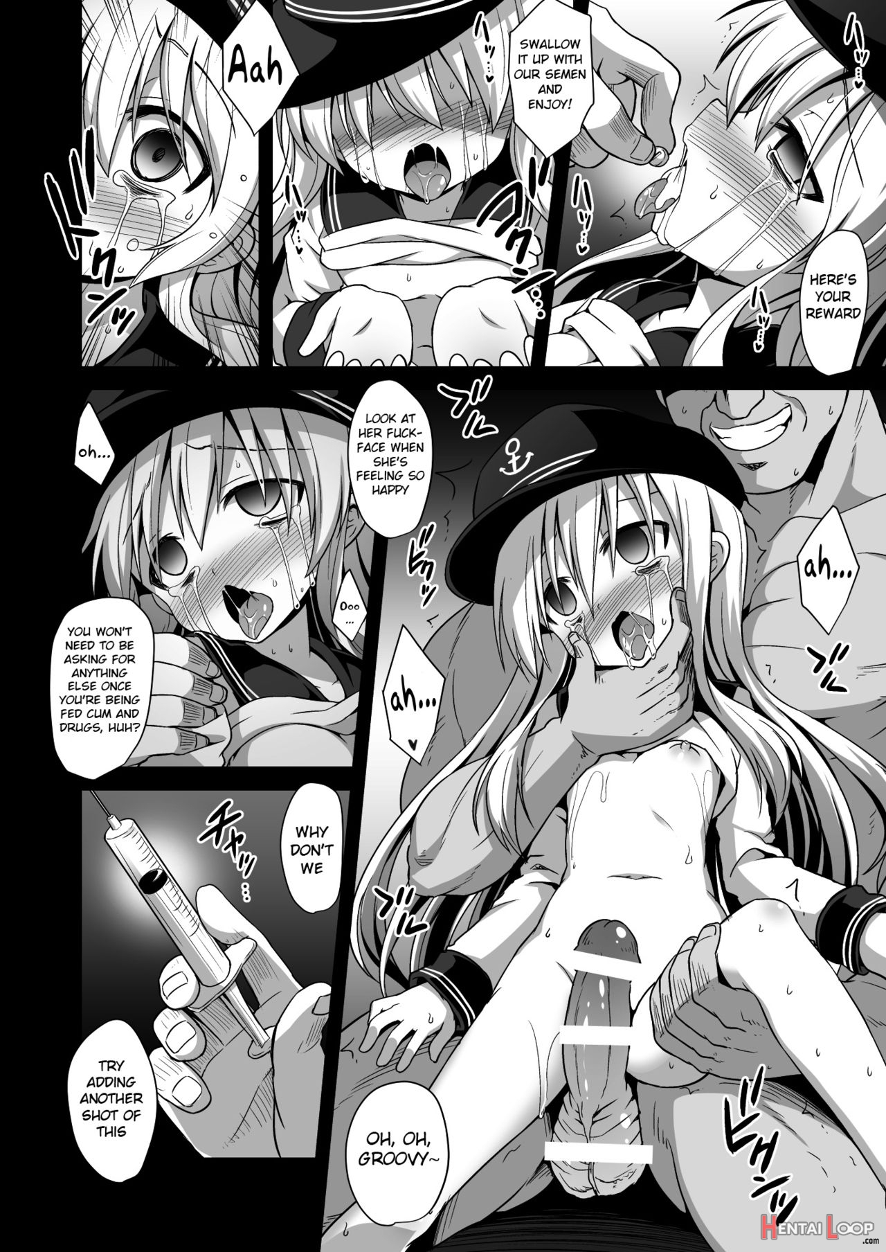 Kanmusu Chakunin Hibiki Yakuduke Yokuryuu Choukyou page 9