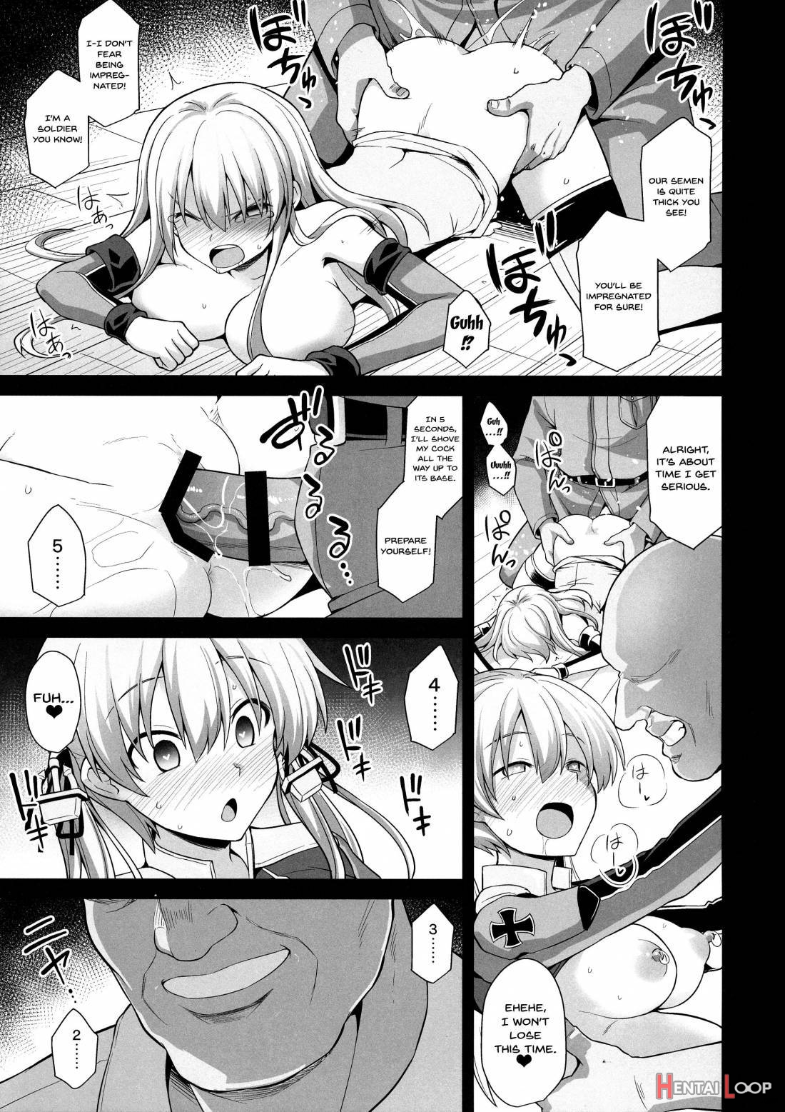 Kanmusu Chakunin Prinz Eugen & Bismarck Shussan Hensai Botai Teikyou page 14