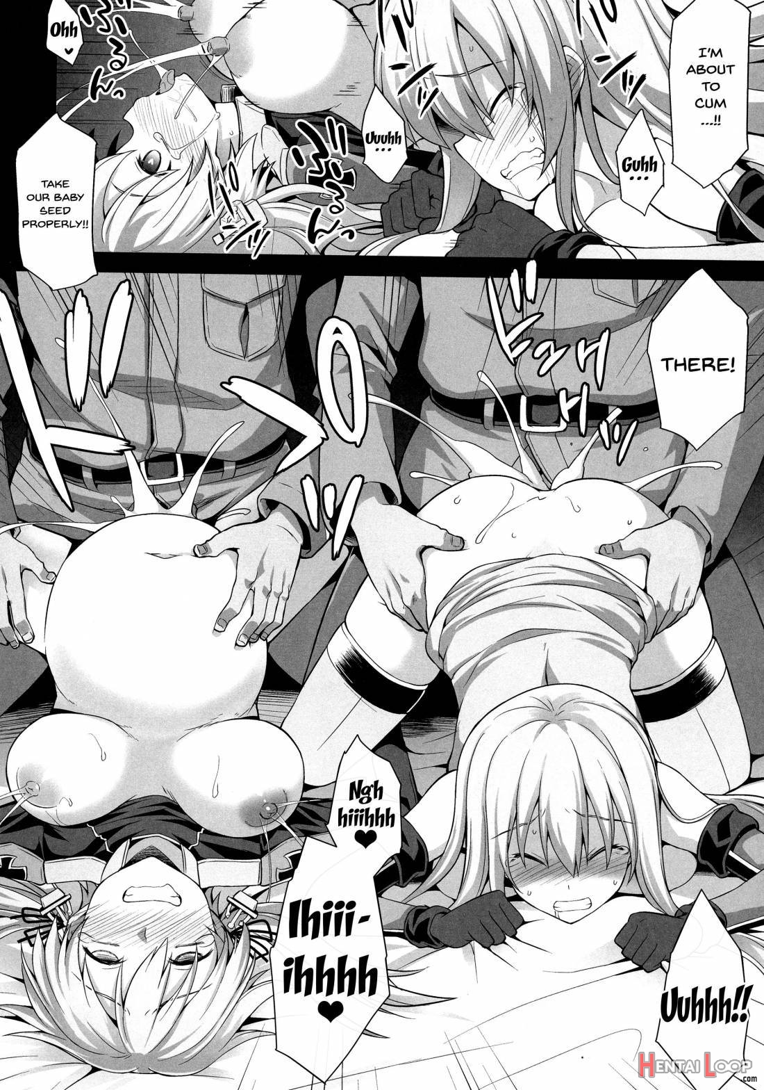 Kanmusu Chakunin Prinz Eugen & Bismarck Shussan Hensai Botai Teikyou page 17