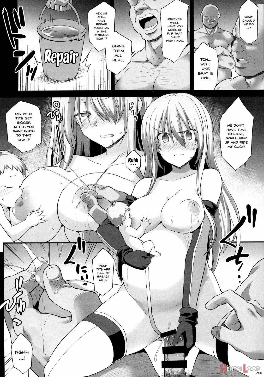 Kanmusu Chakunin Prinz Eugen & Bismarck Shussan Hensai Botai Teikyou page 33