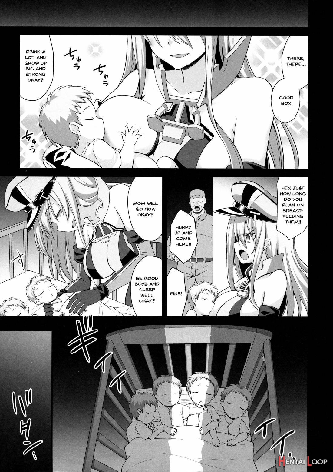 Kanmusu Chakunin Prinz Eugen & Bismarck Shussan Hensai Botai Teikyou page 36