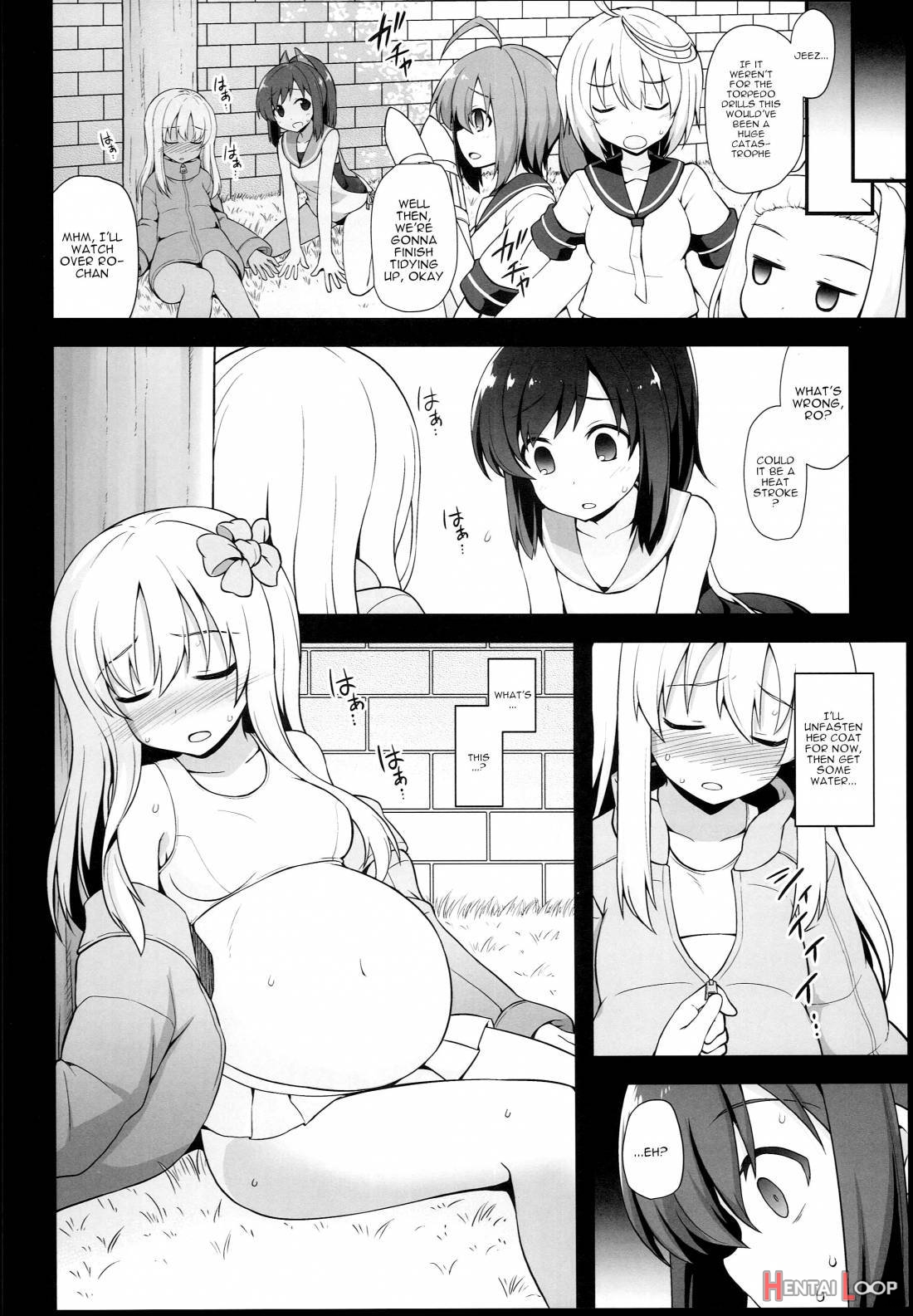 Kanmusu Chakunin Ro-gou Yobai Shussan page 3