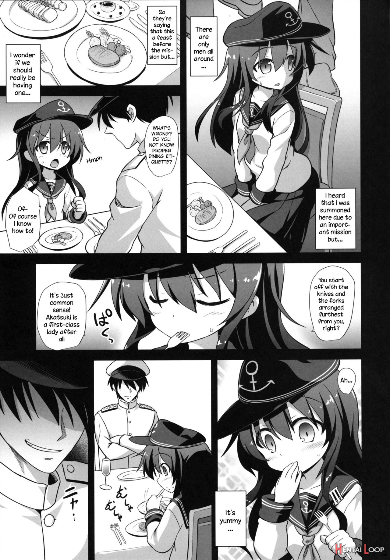 Kanmusu Chakunin Zenya – Akatsuki Ryoujoku Enkai Rinkan page 4