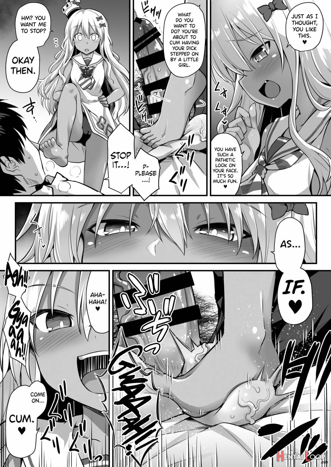 Kanmusu Chakunin Zenya – Grecale-chan No Mesugaki Joui Play page 10