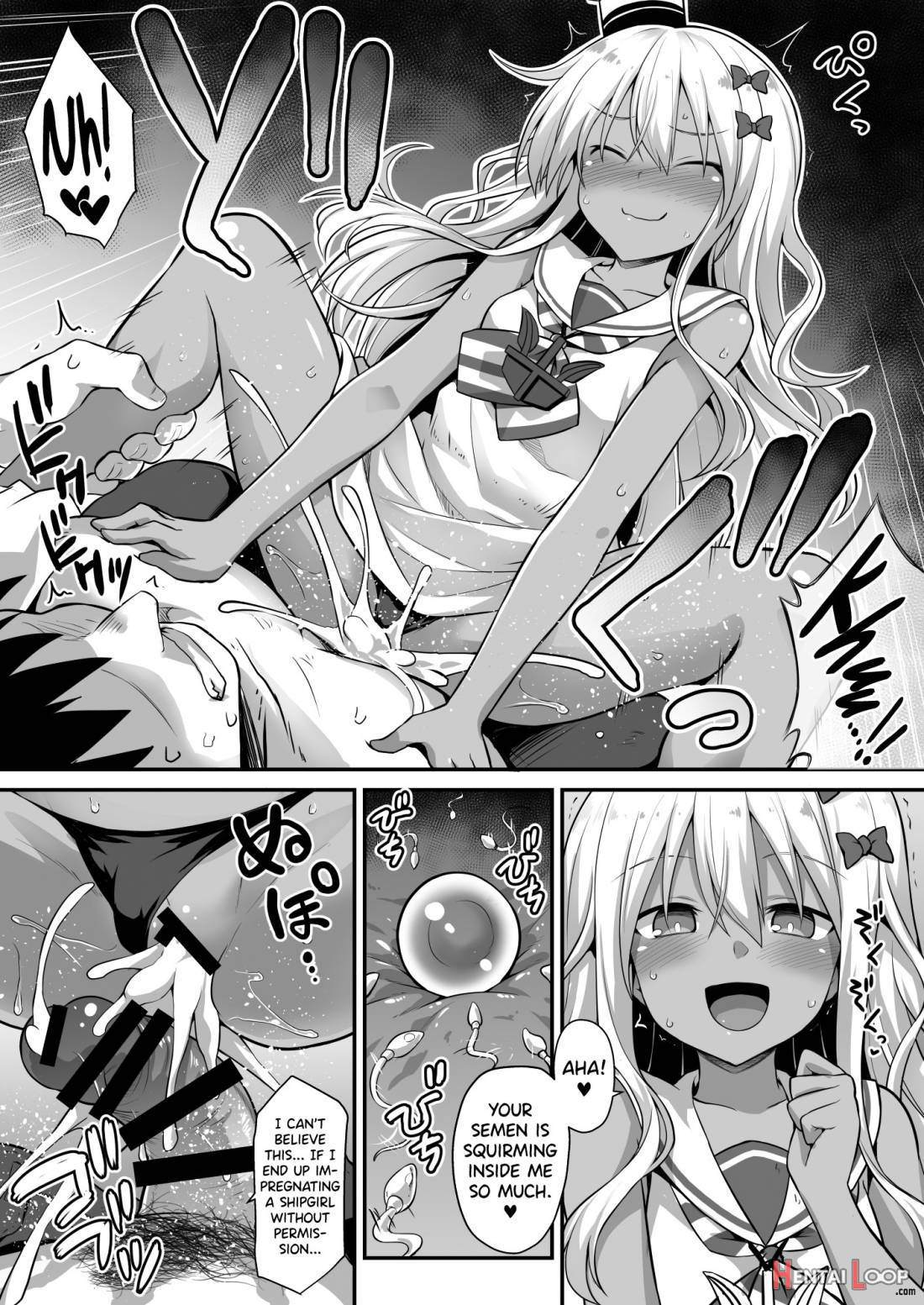 Kanmusu Chakunin Zenya – Grecale-chan No Mesugaki Joui Play page 14