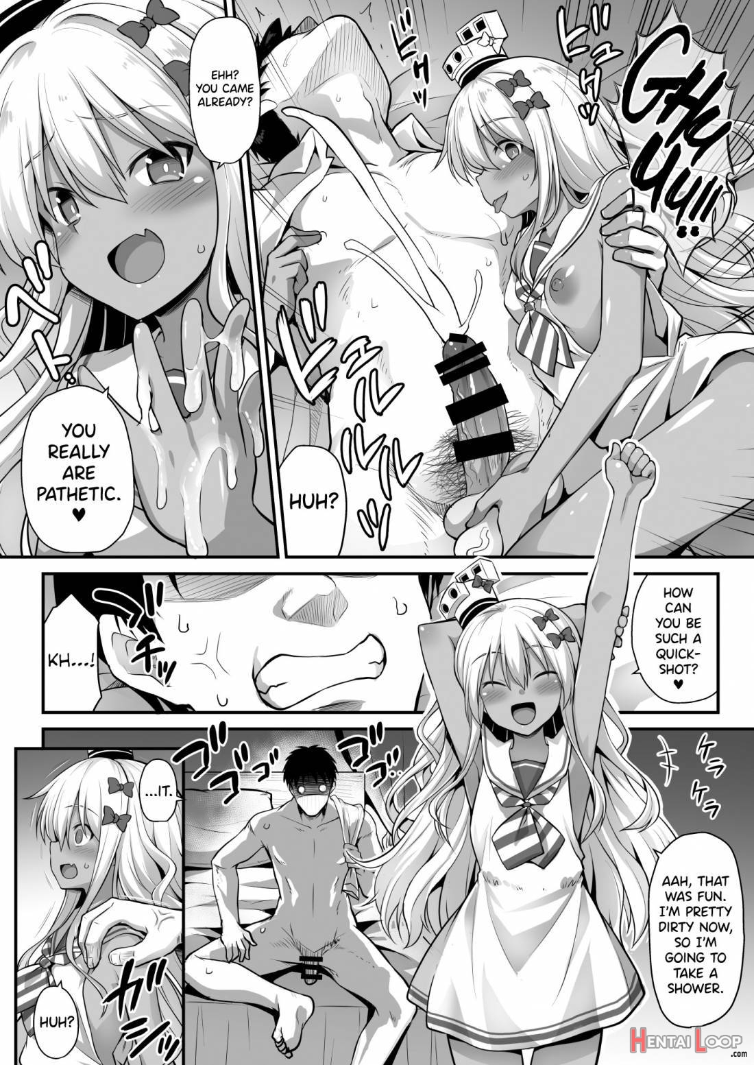 Kanmusu Chakunin Zenya – Grecale-chan No Mesugaki Joui Play page 17