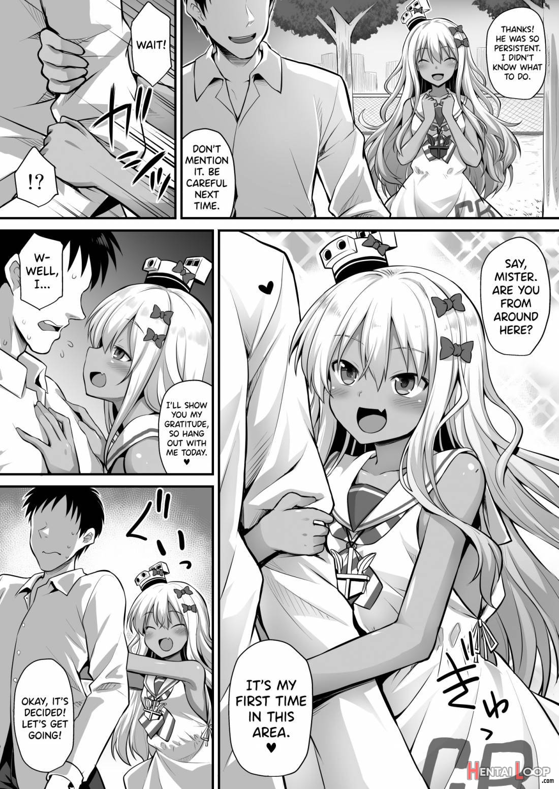 Kanmusu Chakunin Zenya – Grecale-chan No Mesugaki Joui Play page 3