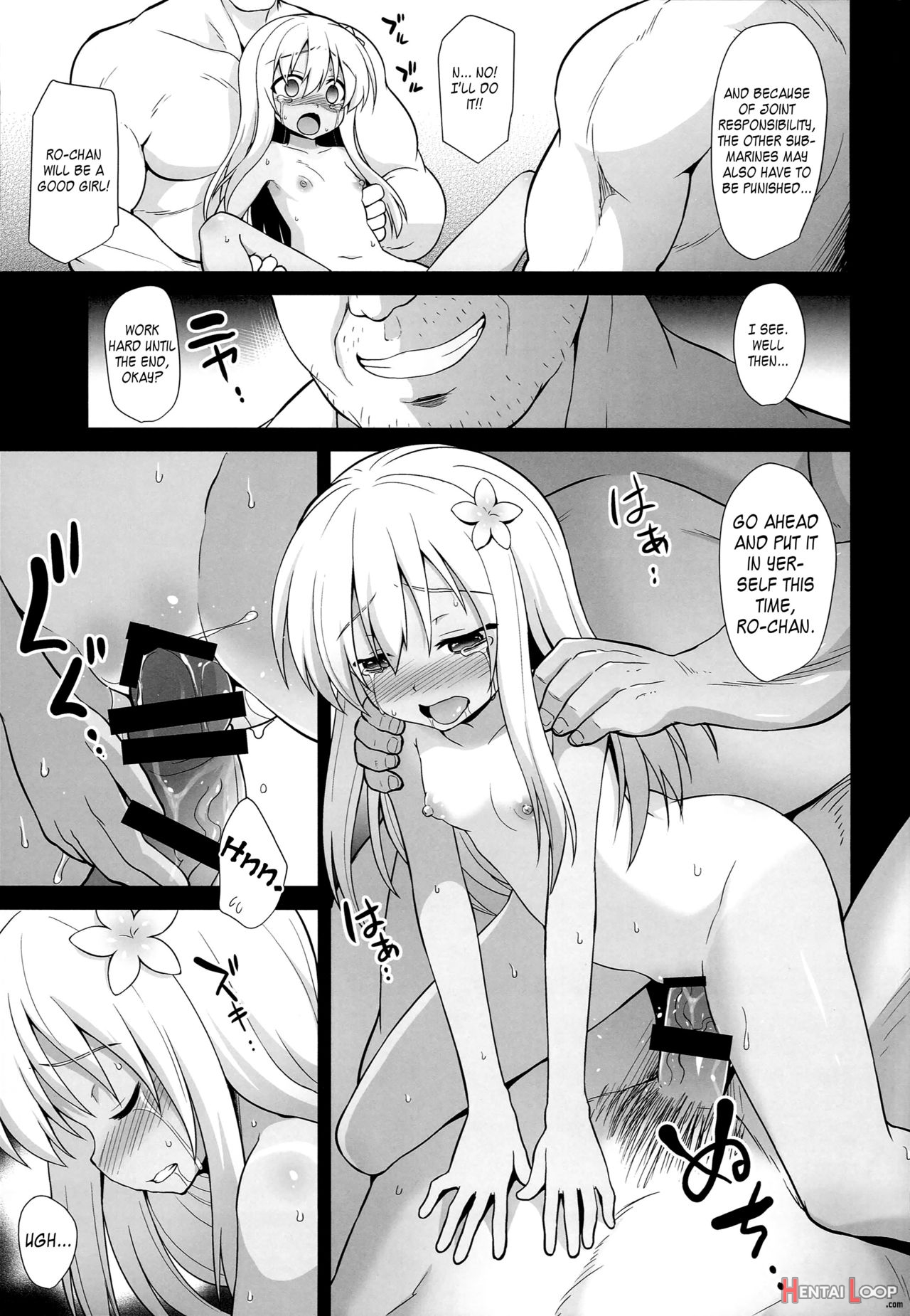 Kanmusu Chakunin Zenya Ro-gou Yokujou Rinkan page 18