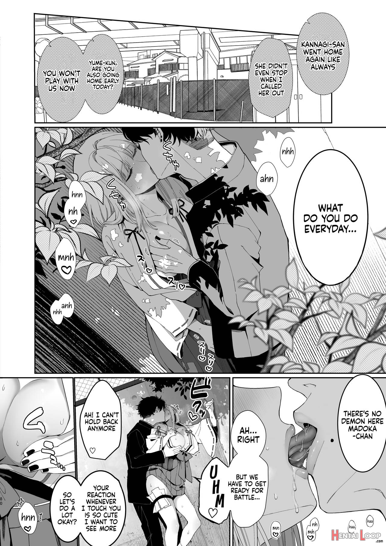 Kannagi Ochiru -youbarai Jk X Doukyuusei Inma No Mesu Ochi Keiyaku- page 79